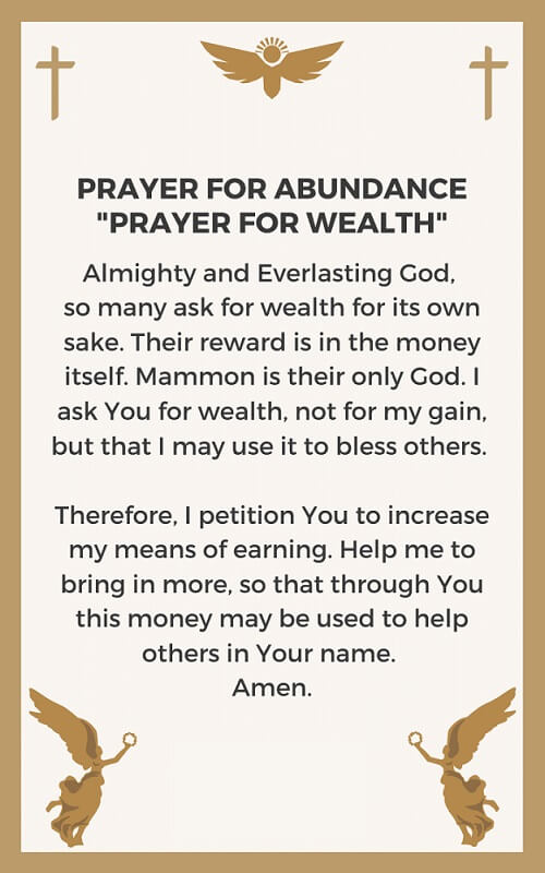 Powerful Prayer for Money Abundance and Financial Help